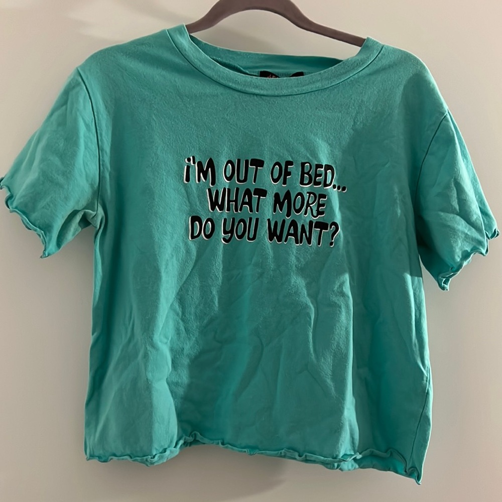 Delia’s baby tee